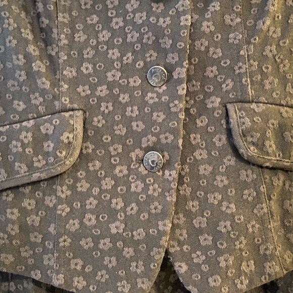 Vintage Betsey Johnson Black Daisy Suit - Picture 6 of 14